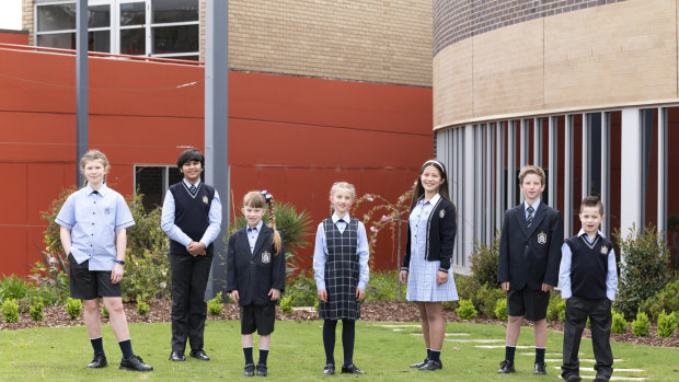 Caulfield Grammar School’s new uniforms give students more choice.
