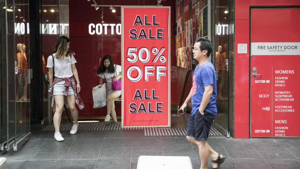 Retail sales missed expectations for a 0.3 per cent increase.