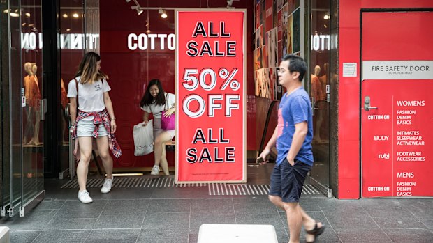 Retail sales missed expectations for a 0.3 per cent increase.