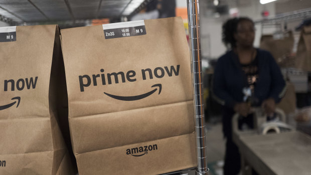Amazon has hired extra staff as it struggles to meet demand during the coronavirus.