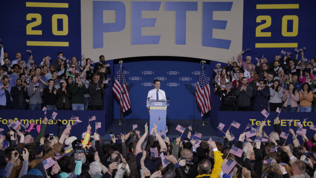Pete Buttigieg, 37, is serving his second term as the mayor of South Bend, Indiana.
