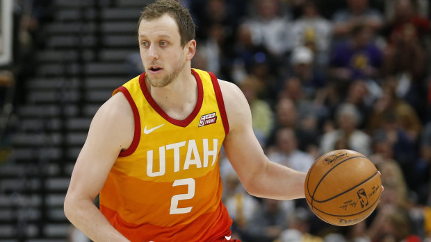 Coming home: Joe Ingles has indicated he is keen to follow Bogut to the NBL once his NBA career is over.