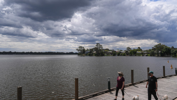 Lake Nagambie is among the attractions luring visitors to the area. 