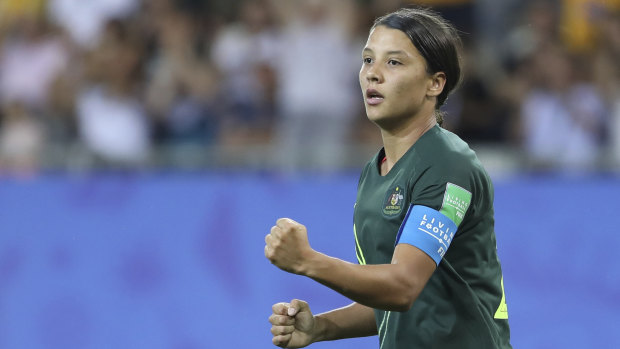 Australia's Sam Kerr is in the running for the top FIFA award once again.