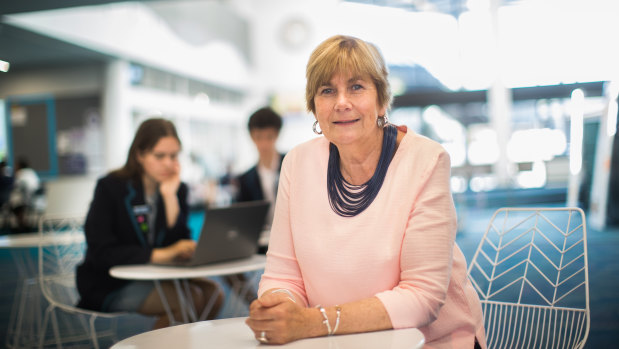 Elwood College principal Rhonda Holt has seen the school through significant academic growth. 