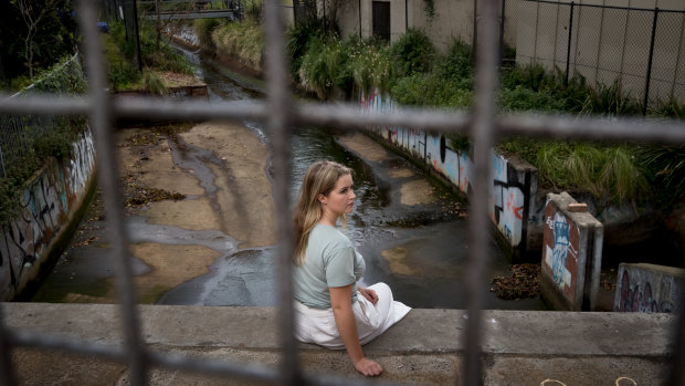 Landscape architecture student Christina Kirkwood devised a plan to create a "green way" between Centennial Park and Rushcutters Bay.