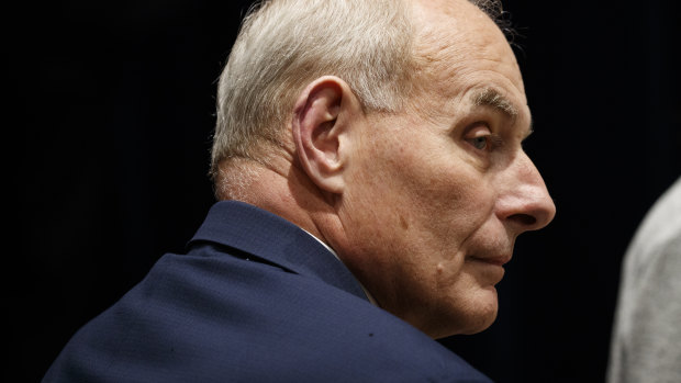 Recently departed White House chief of staff, John Kelly, told Sims it was "the worst [expletive] job I've ever had".