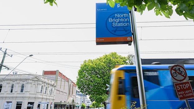 North Brighton station is one of the locations where increased density will be located.