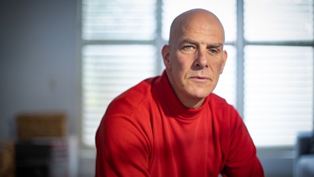 Nachshon Amir, a former IDF officer and now Free Palestine Melbourne organiser.