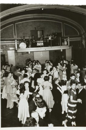 The ballroom in full swing in the 1950s.