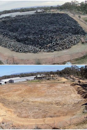 The site after it was cleaned up by the EPA.