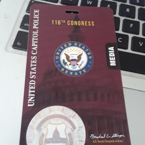 A ticket to the impeachment trial in the Senate.