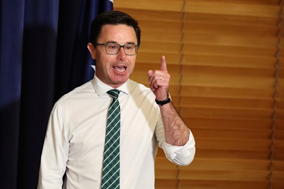 National championship leader David Littleproud will give a pep talk on Tuesday.