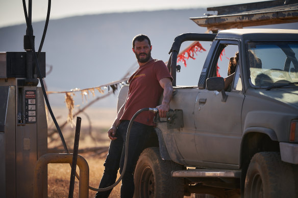 Lost in the outback: an accident has left Jamie Dornan with no memory of who he is or why he is being hunted down in the mystery thriller The Tourist.