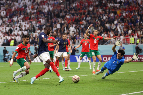 Randal Kolo Muani all but kicks France into another World Cup final.
