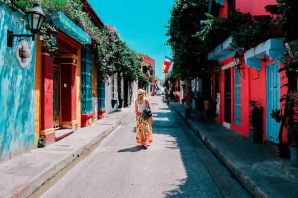 Local colour in Cartagena.