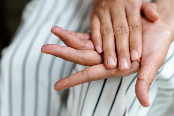 Women and people of older age are more likely to have brittle nails.