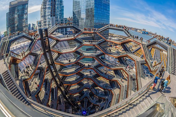Vessel, aka the Hudson Yards Staircase.