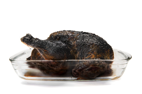 A Christmas meal disaster could be a clue.