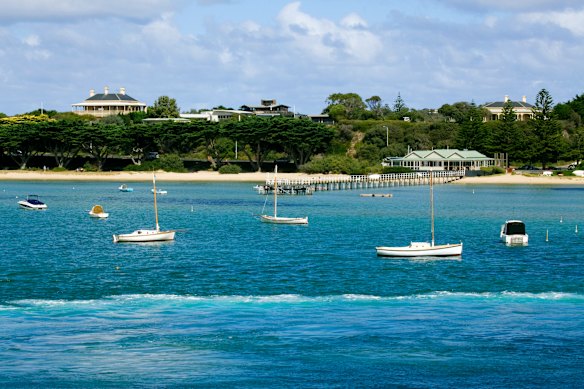 Tourist towns like Portsea are hubs for short  stay rentals. 
