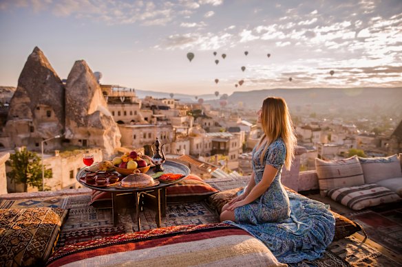 Cappadocia has turned getting a dawn rooftop shot into an entire industry.