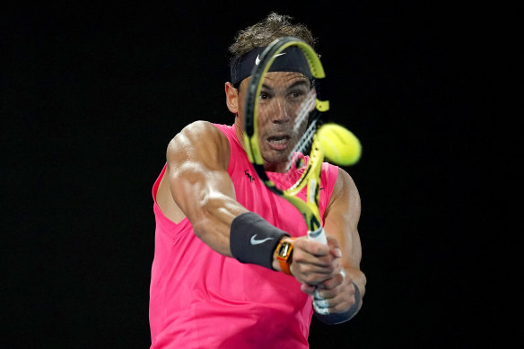 Rafael Nadal is the toughest player mentally, the two greats said.
