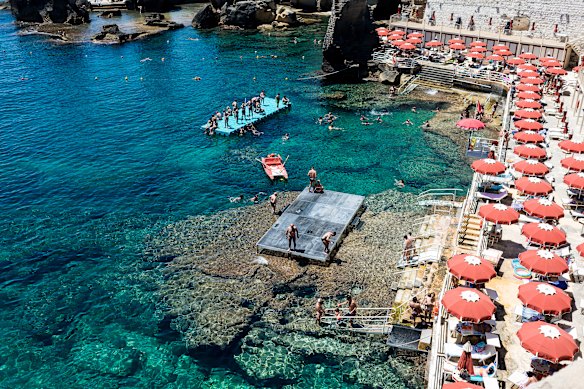 Um resort em Santa Cesarea Terme.