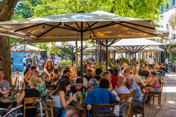 Ljubljana’s buzzing eateries.