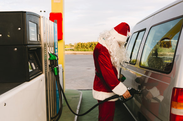 Another kind of unexpected Christmas encounter.