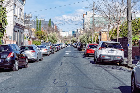 A pretty street loses appeal if there are endless lines of parked cars.