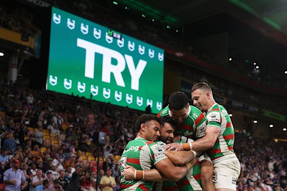 Alex Johnston is just three tries short of Ken Irvine’s all-time record of 212.