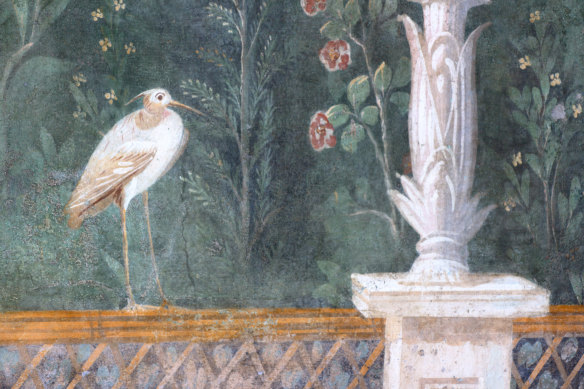 Fresco painting, Pompeii.