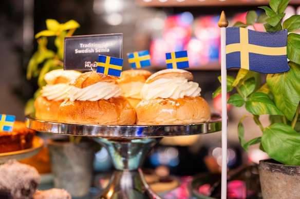 Sweets on Saturdays, healthier stuff the rest of the week.