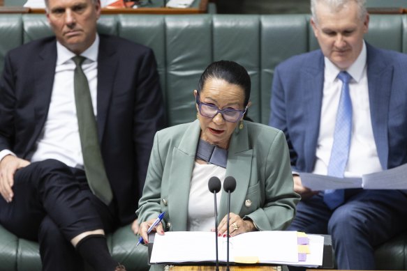 In the final question time before the Voice referendum, Indigenous Australians Minister Linda Burney emphasised the Voice’s role as an advisory body with no veto power.