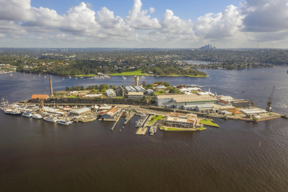 Underrated: Cockatoo Island in Sydney Harbour.