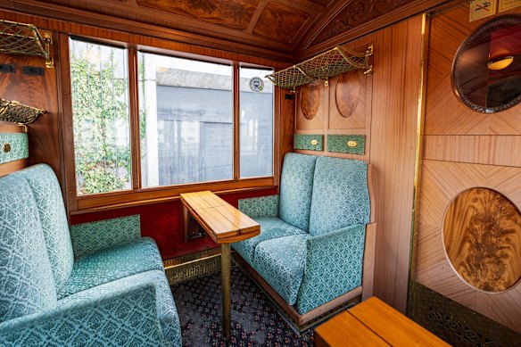 GoldenPass Belle Epoque'un iç mekanları görkemli bir geçmişi anımsatıyor.