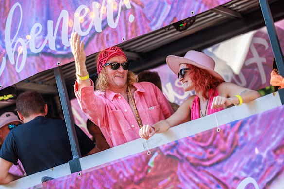 Rave the Planet parade in Berlin.