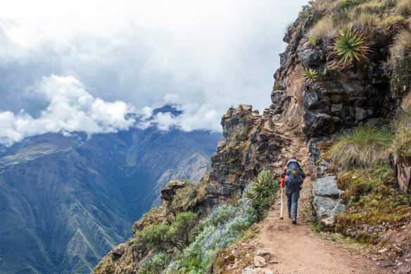 An alternative to beat the crowds is the Salkantay Trek.