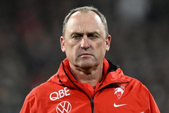 Swan coach John Longmire.