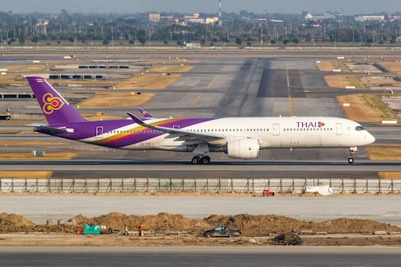 Thai Airways’ aircraft are comfortable and well-maintained.