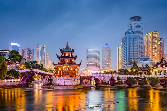 China is a more affordable option than Japan or Europe.