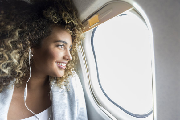 Window seats offer a vista and a head rest.