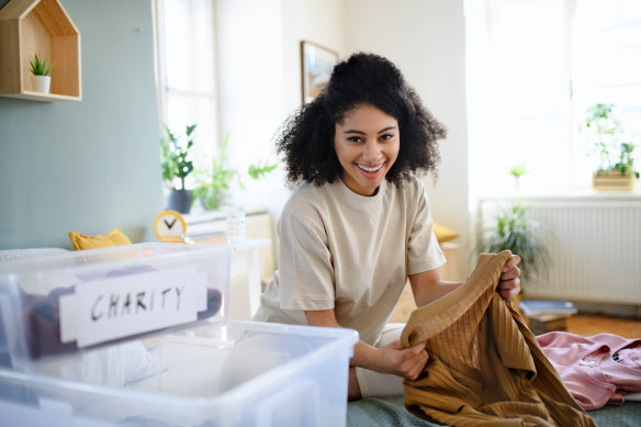 Cleaning out your closet doesn’t have to feel like such a chore.