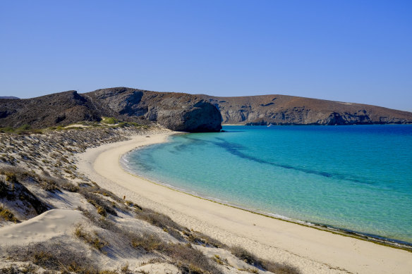 A beach near Todos Santos.