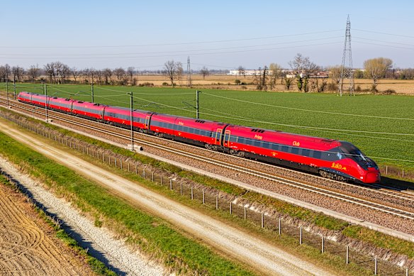 Italo is one of two operators of high-speed trains in Italy.