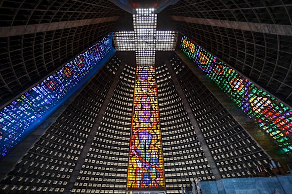 Metropolitan Cathedral of Saint Sebastian, Rio de Janeiro.