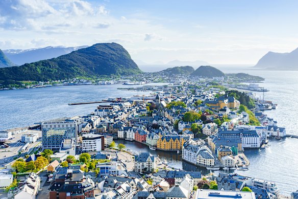 Alesund is one of Europe’s most beautiful cities.