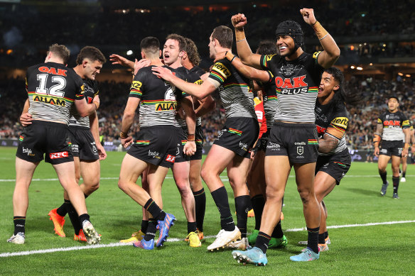 The Panthers never looked like losing the 2022 NRL grand final.