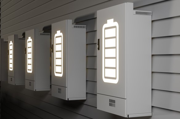 The federal government’s 30 per cent subsidy on home batteries has fuelled a huge rise in demand.