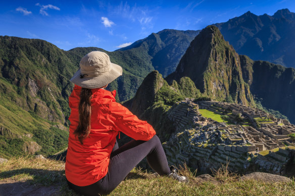 ‘The spot’, where all those photos of Machu Picchu get taken.
